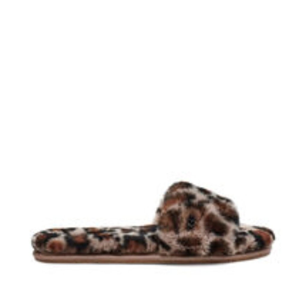 UGG W Fluff Slide II Leopard - Picture 2 of 6